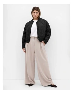 Plus Size PUFFER LEAH - Black