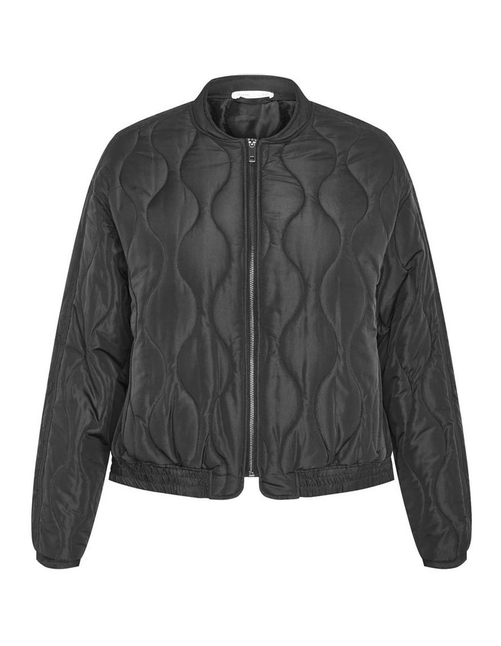 Plus Size PUFFER LEAH - Black image 5
