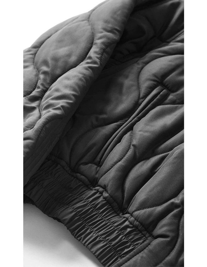 Plus Size PUFFER LEAH - Black image 7