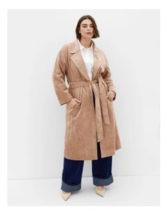Plus Size TRENCH KIARA - Caramel