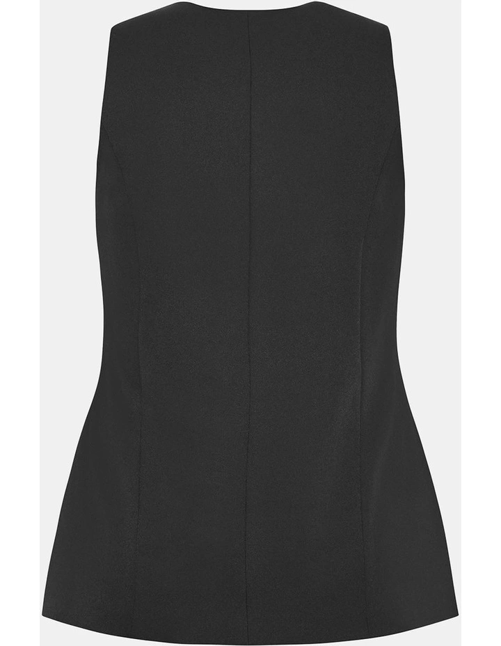 Yazmin Vest in Black image 4