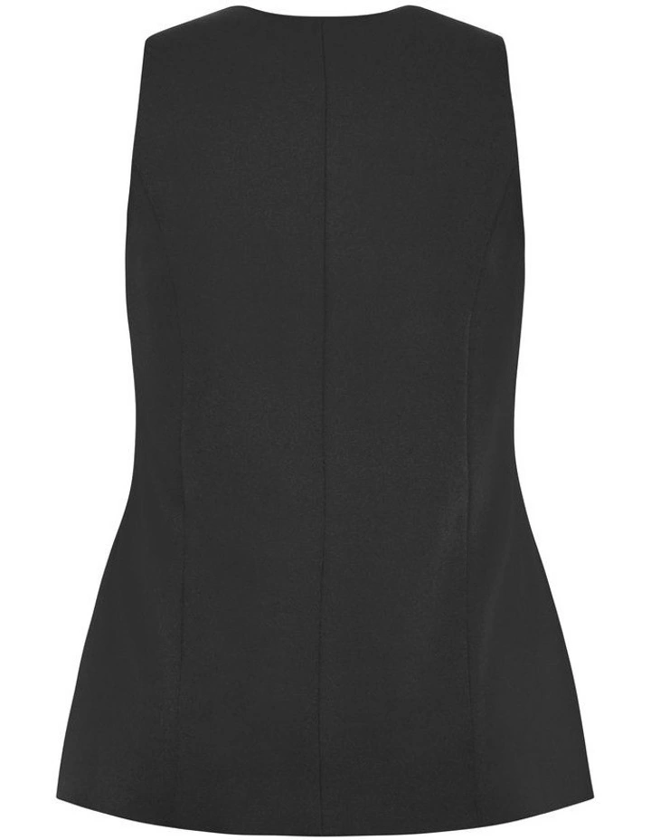 Yazmin Vest in Black image 5