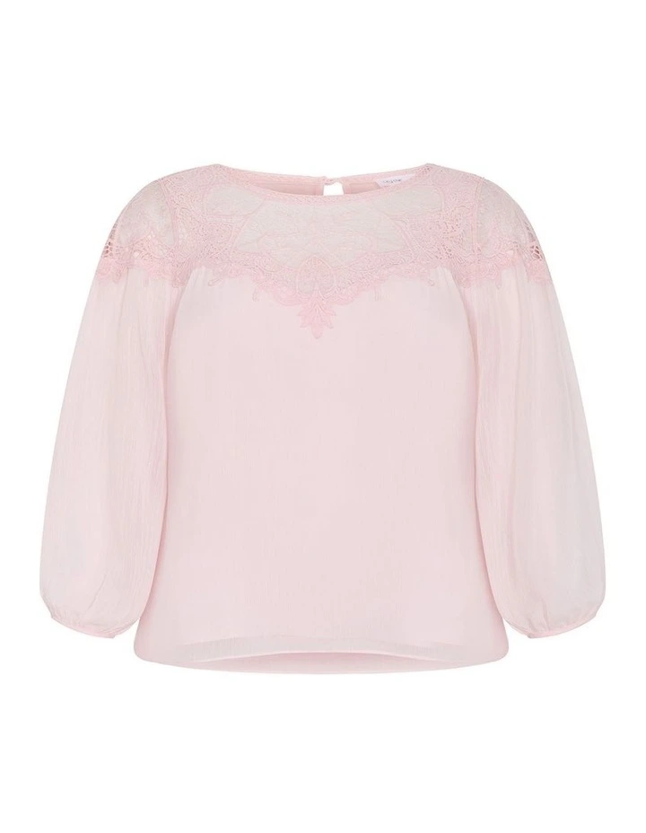 Emilee Shirt in Light Pink image 3