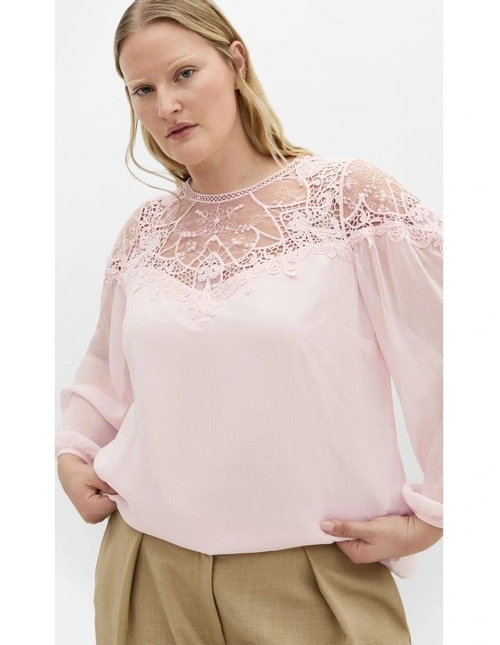 Emilee Shirt in Light Pink image 6