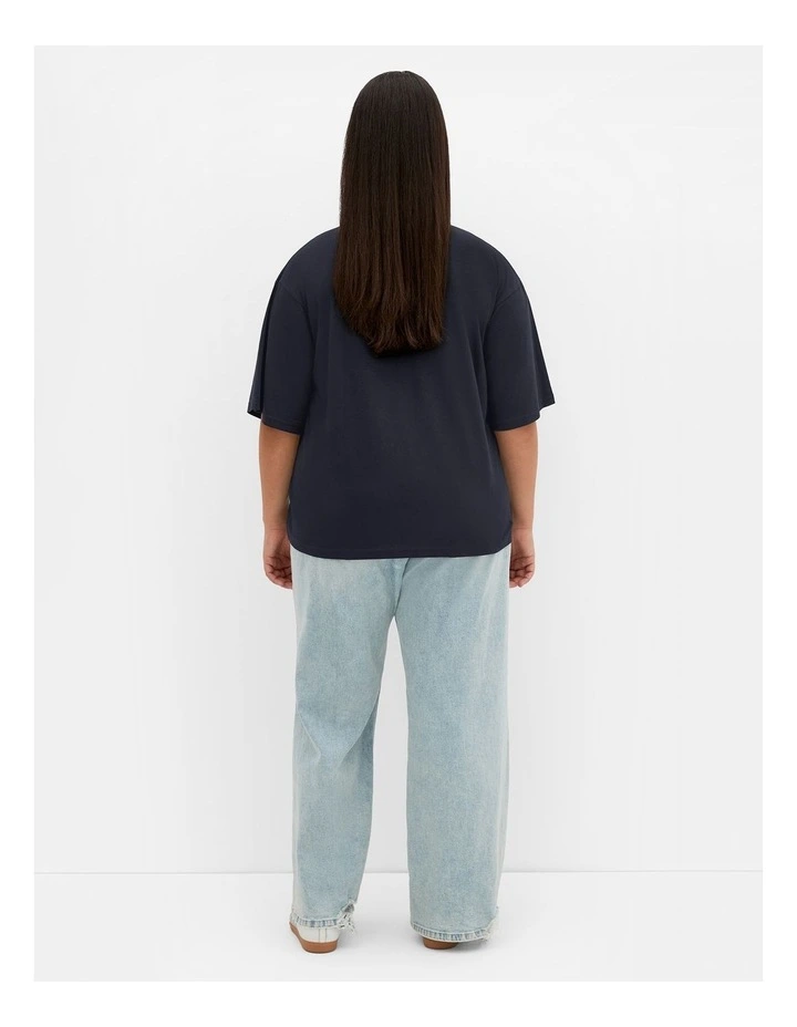 Soho Tee in Navy image 2