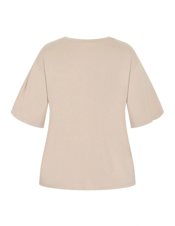 Soho Tee in Stone image 5