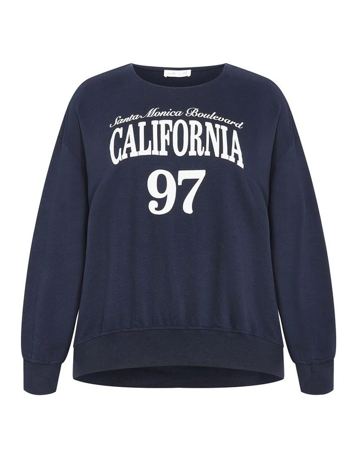 California Jumper in Navy image 5