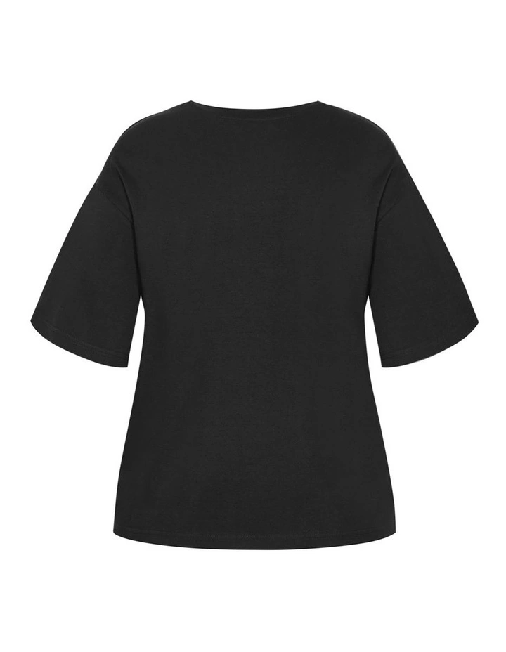 Los Angeles Tee in Black image 4