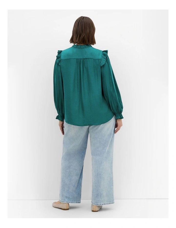 Jocelyn Top in Jade image 2