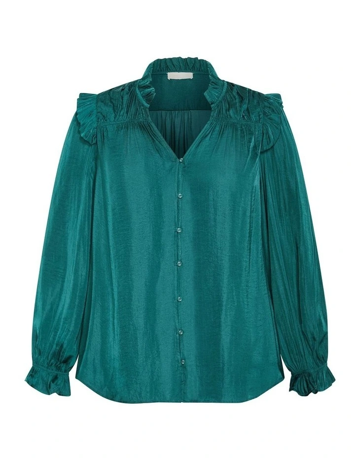 Jocelyn Top in Jade image 3