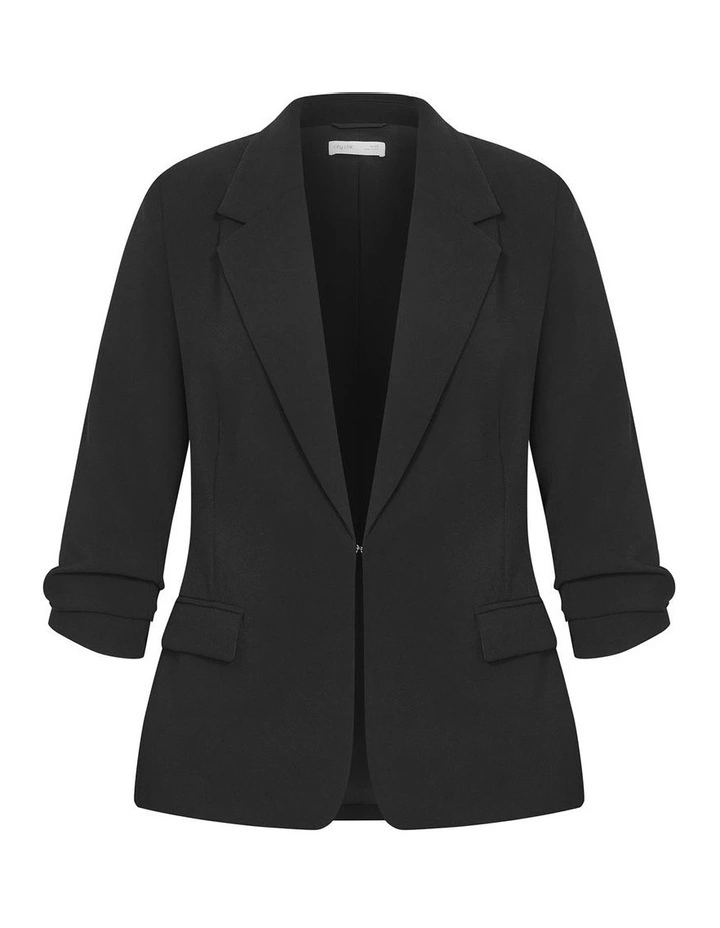 Abbie Blazer in Black image 3