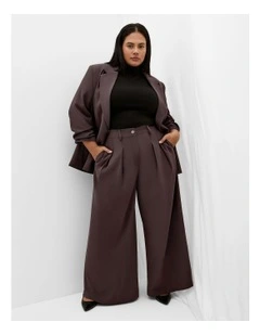 Abbie Blazer in Chocolate
