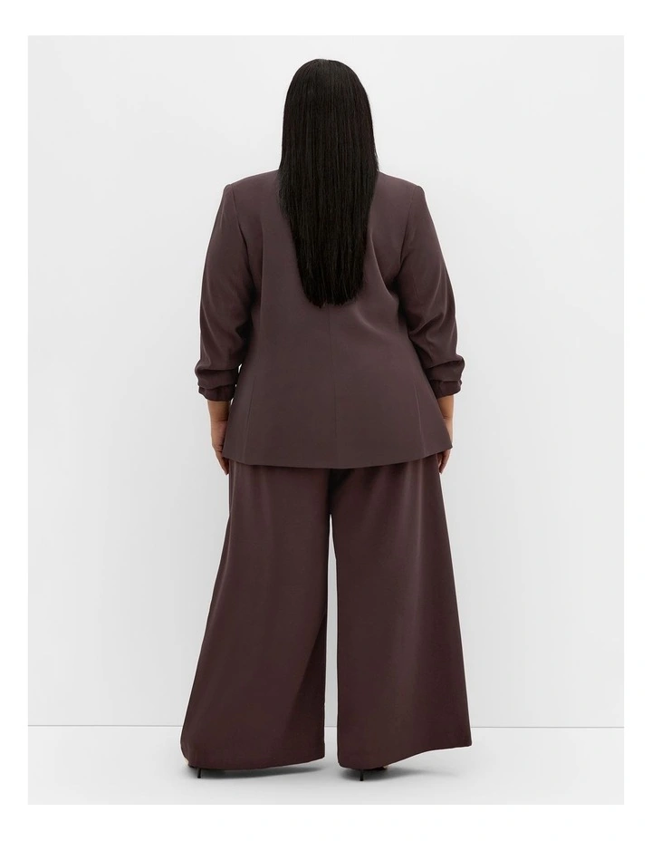 Abbie Blazer in Chocolate image 2