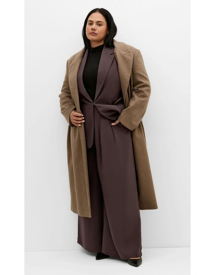 Abbie Blazer in Chocolate image 6