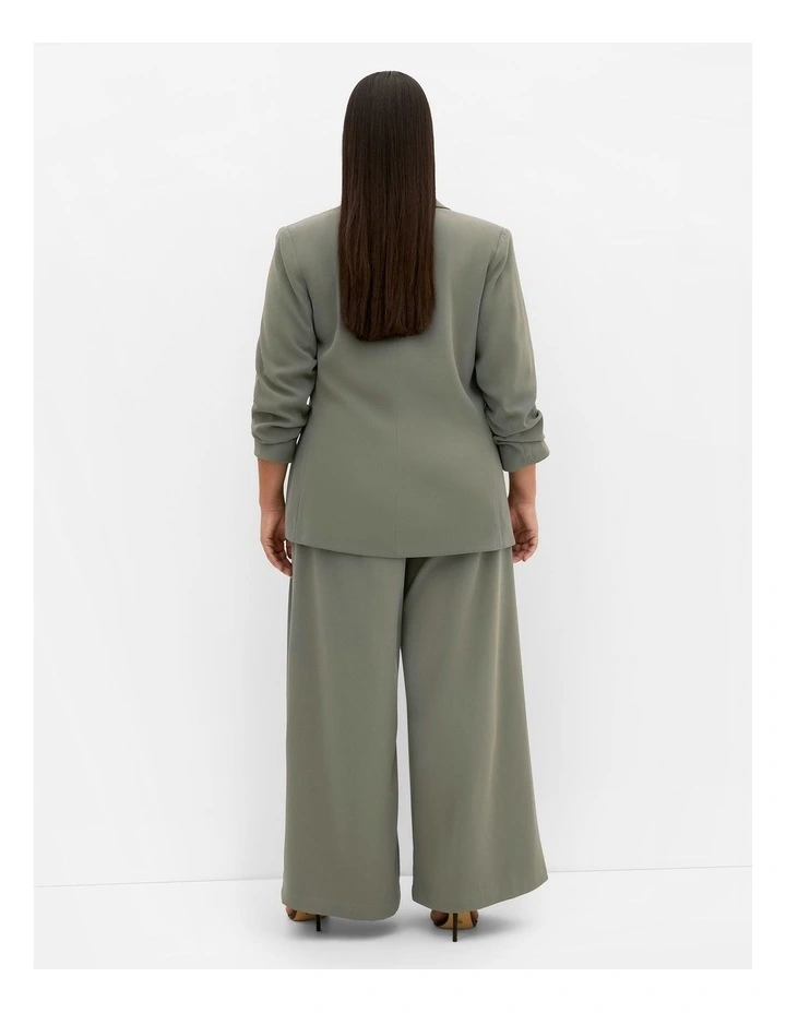 Abbie Blazer in Dark Sage image 2