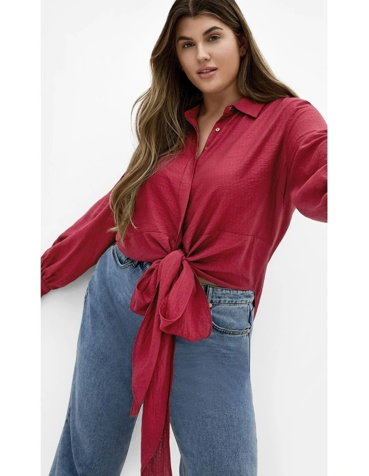 Rosabella Shirt in Shiraz image 1
