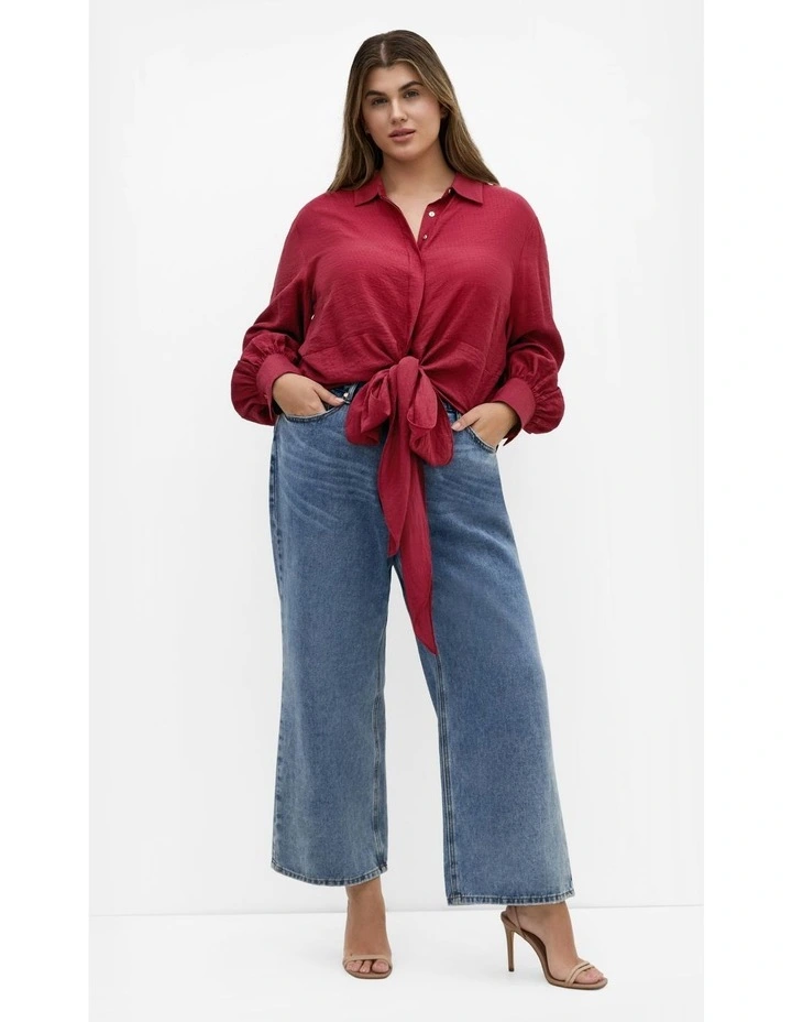 Rosabella Shirt in Shiraz image 2