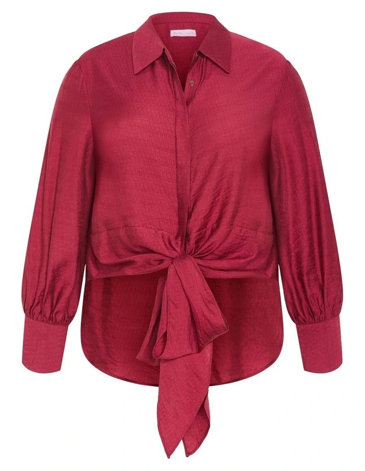 Rosabella Shirt in Shiraz image 4