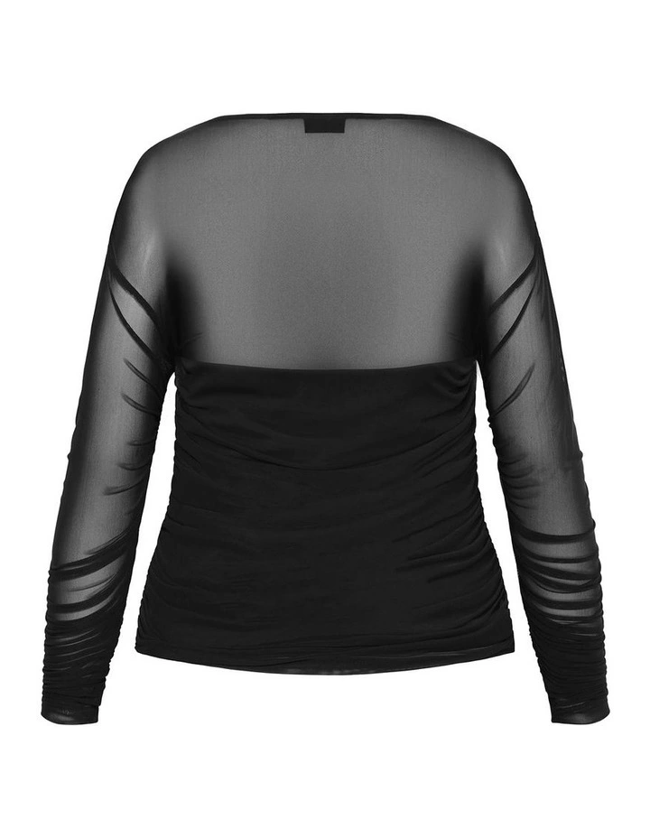 Anastasia Top in Black image 4