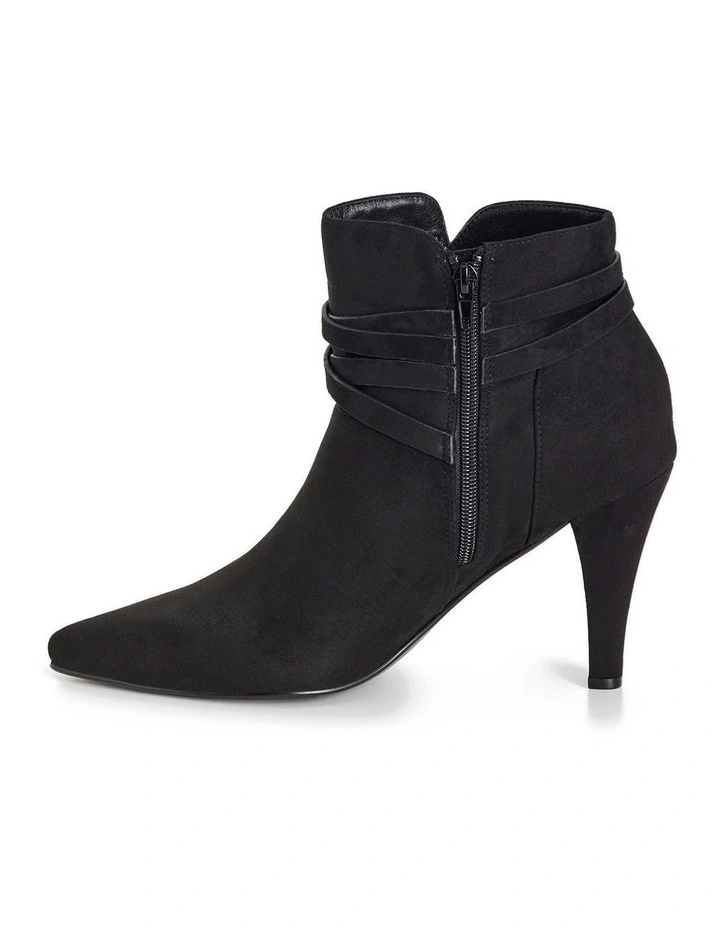 Sultry Ankle Boot in Black image 3