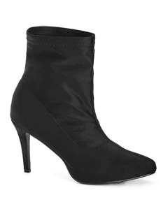 Sassy Sock Boot in Black