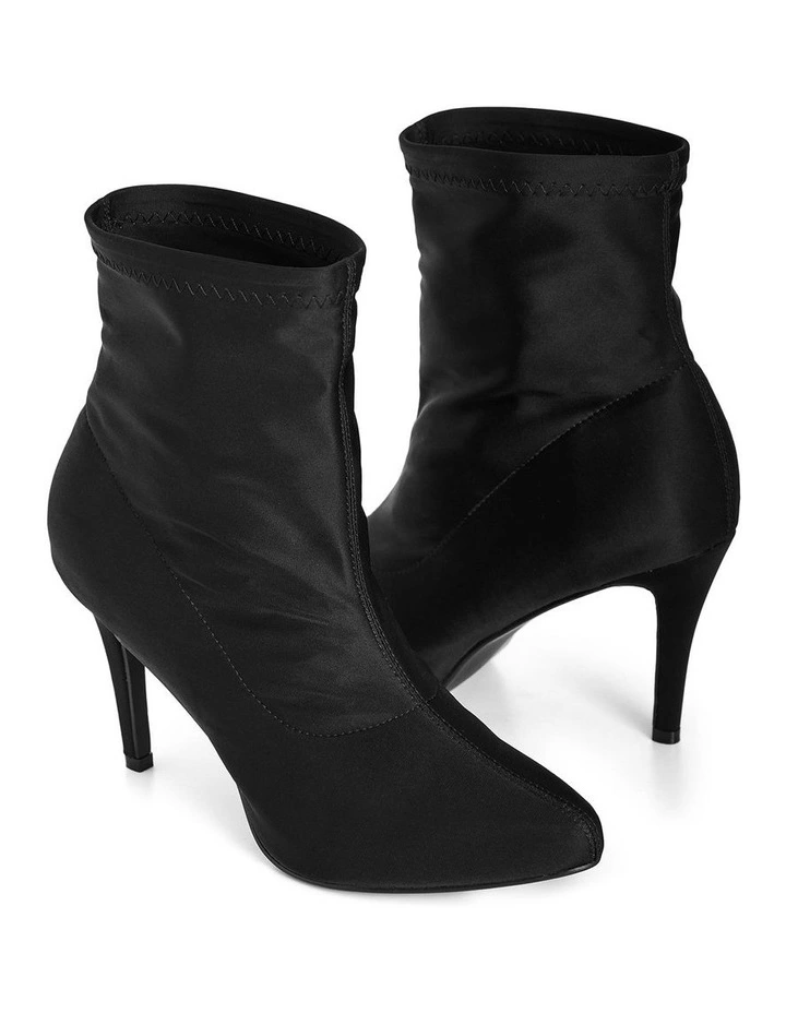 Sassy Sock Boot in Black image 6