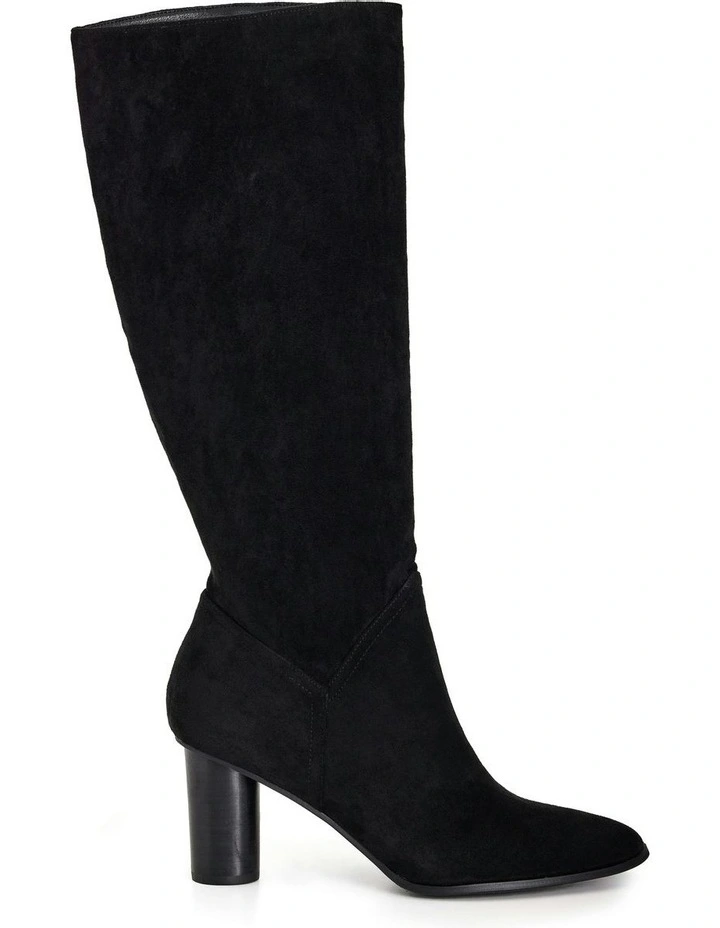 Impact Knee Boot in Black image 2