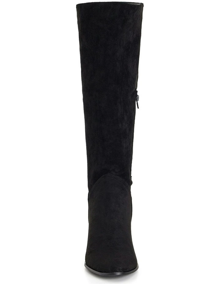 Impact Knee Boot in Black image 4