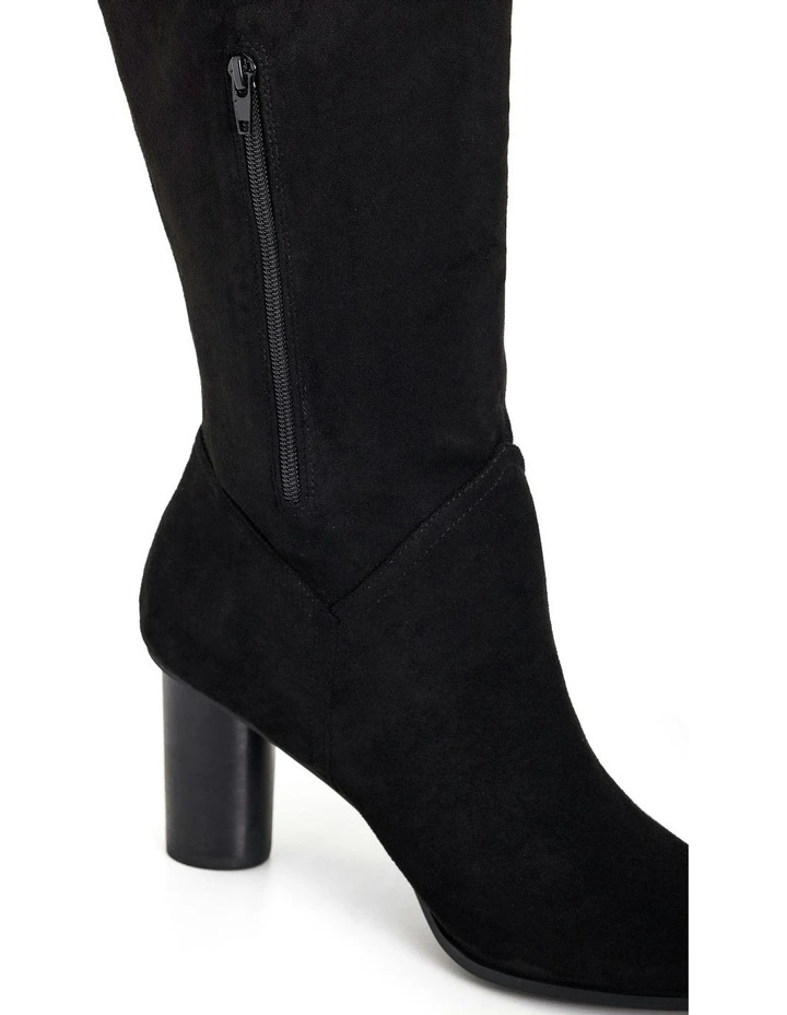 Impact Knee Boot in Black image 7