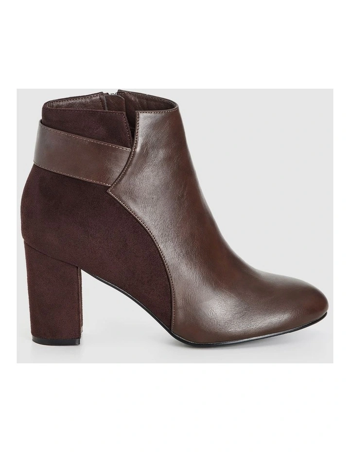 Jax Ankle Boot in Brown image 1