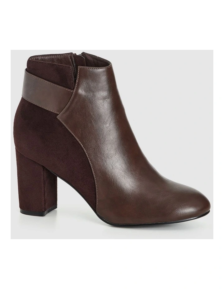 Jax Ankle Boot in Brown image 2