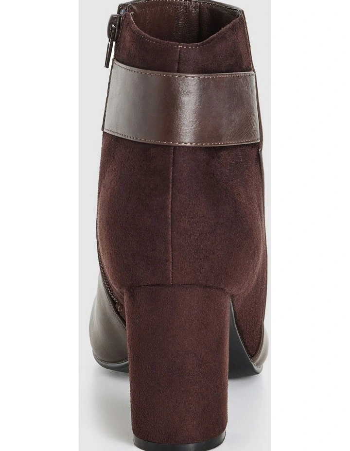 Jax Ankle Boot in Brown image 3