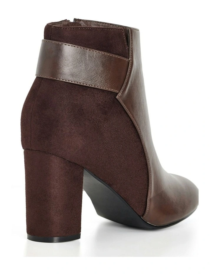 Jax Ankle Boot in Brown image 7