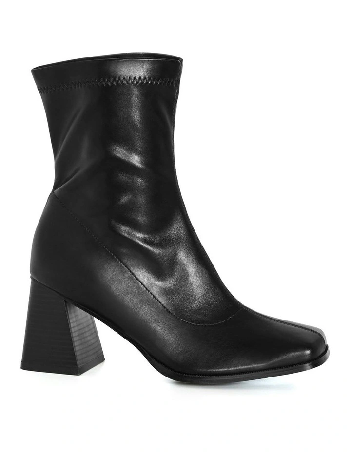 Robbie Ankle Boot in Black image 1