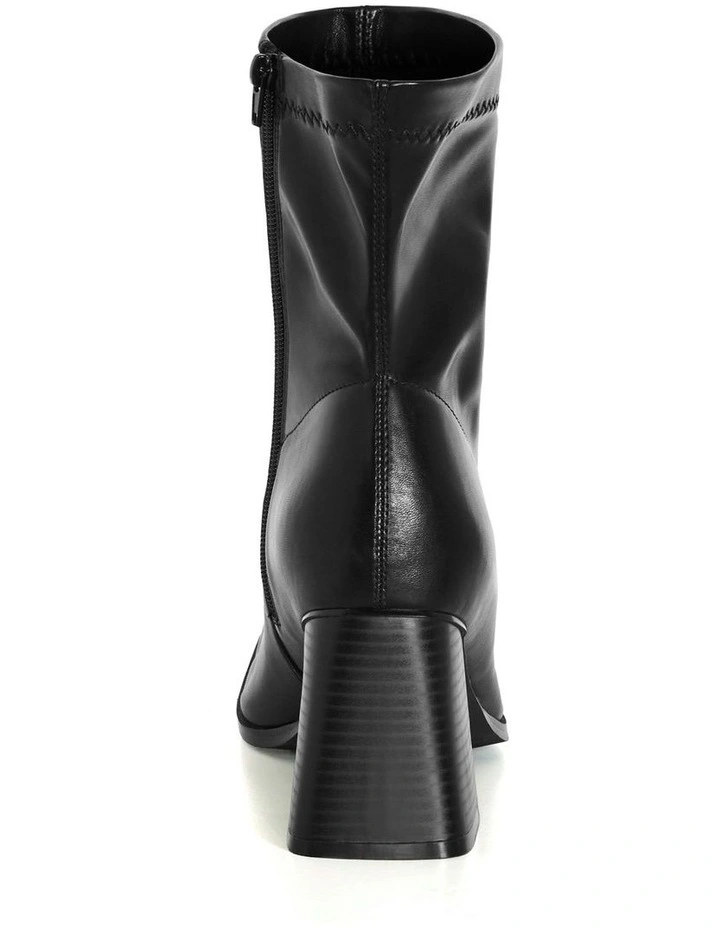 Robbie Ankle Boot in Black image 3