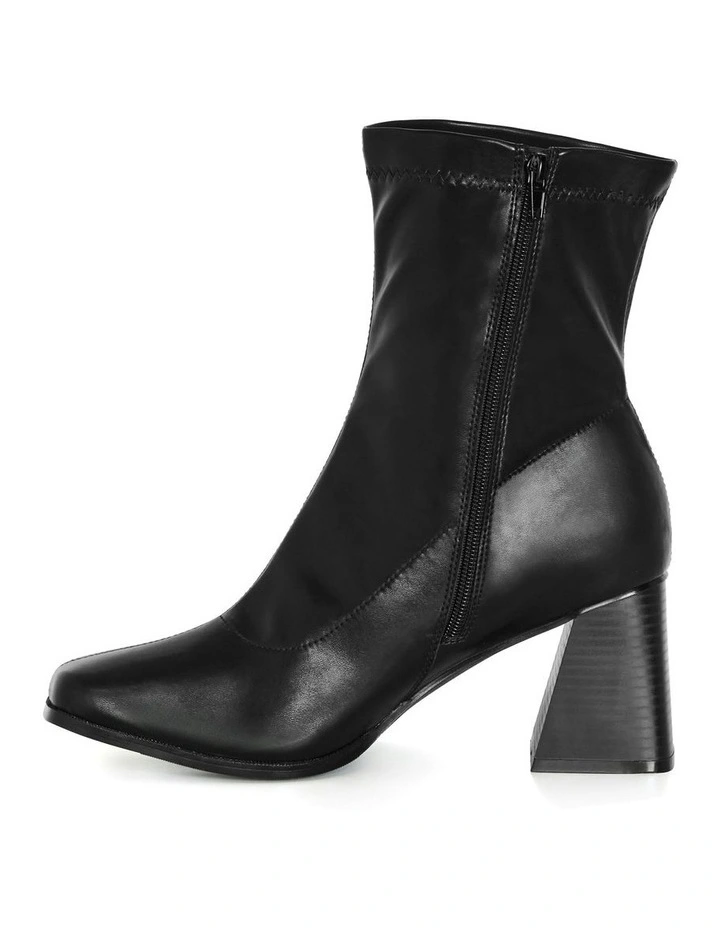Robbie Ankle Boot in Black image 4