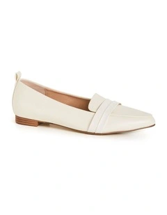 Lucinda Loafer in Cream