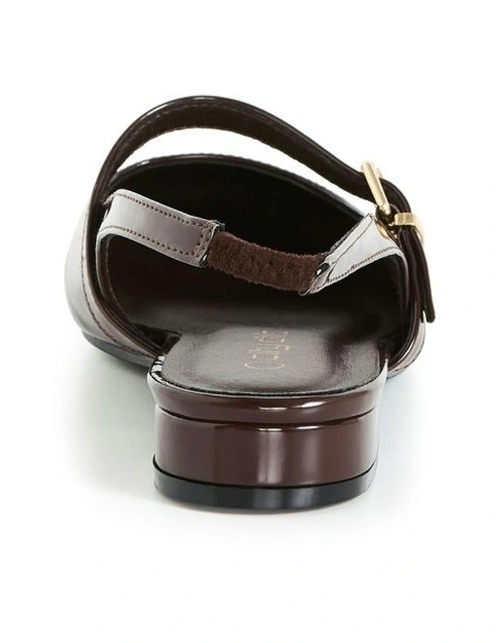 Peasley Slingback in Chocolate image 2