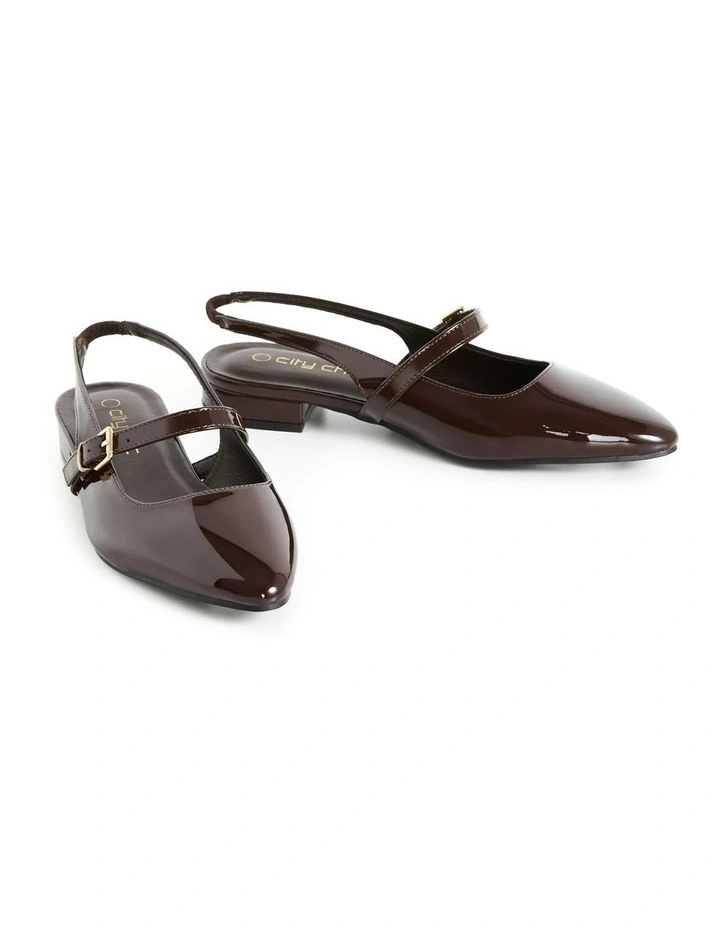 Peasley Slingback in Chocolate image 5