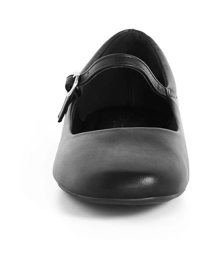 Balerina Sofia in Black Pu image 4