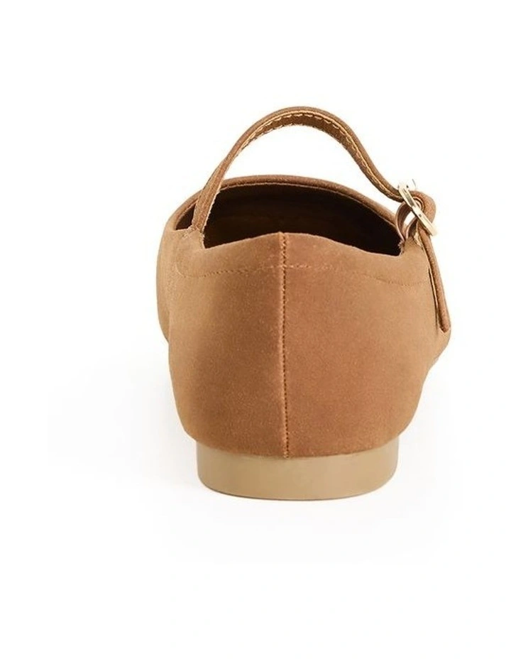 Balerina Sofia Shoe in Tan image 2