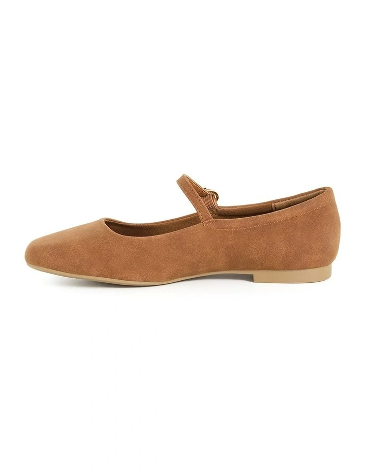 Balerina Sofia Shoe in Tan image 3