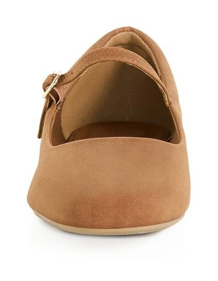 Balerina Sofia Shoe in Tan image 4