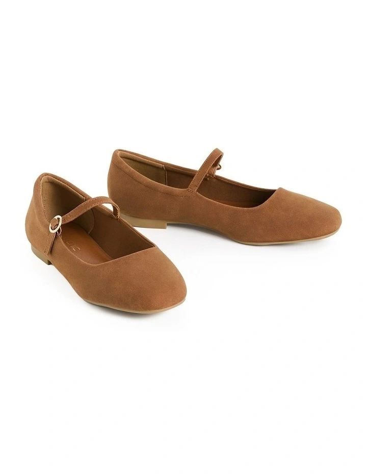 Balerina Sofia Shoe in Tan image 5