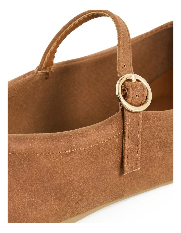 Balerina Sofia Shoe in Tan image 6