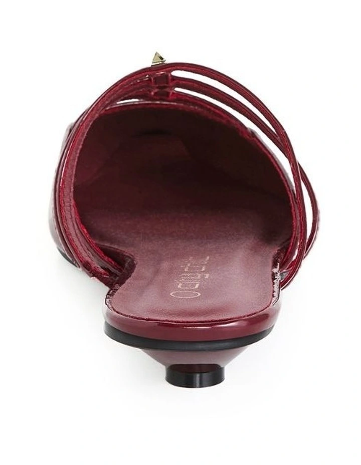 Azelea Slide in Dark Cherry image 2