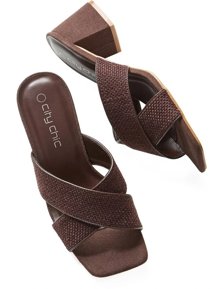 Tuscany Slide in Chocolate image 6