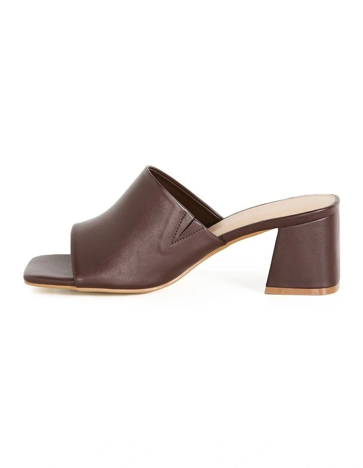Hazel Heel in Chocolate image 3