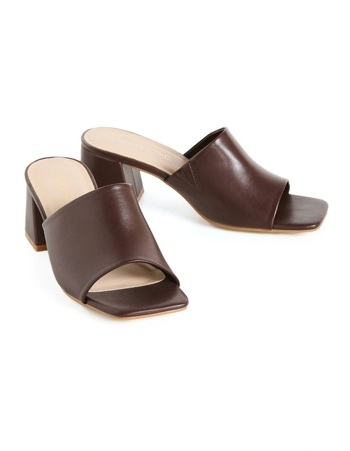 Hazel Heel in Chocolate image 5