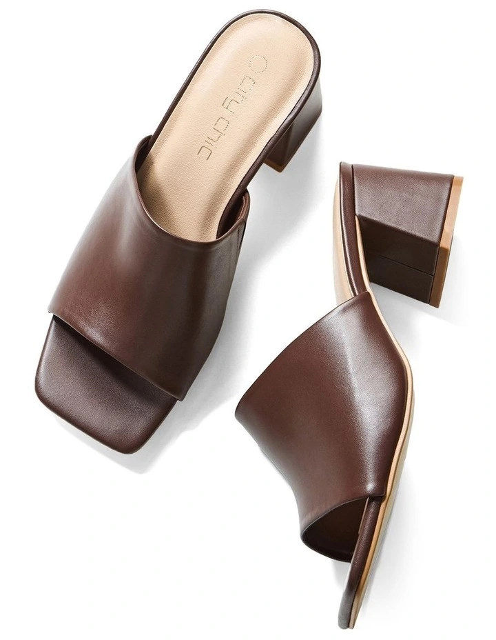 Hazel Heel in Chocolate image 6
